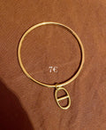 Jonc maille marine
