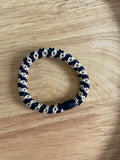 Faux kknekki bleu et blanc